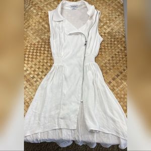Bebe white dress